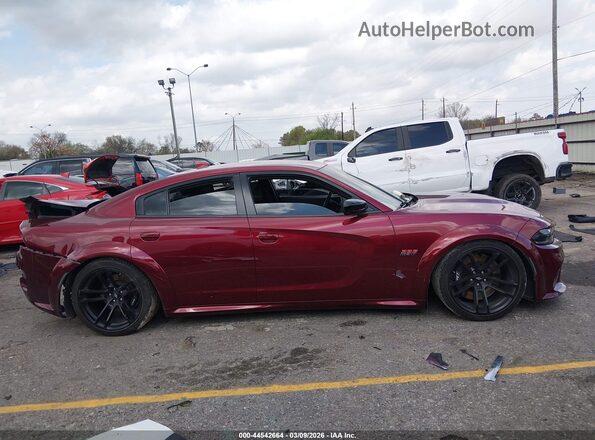 2C3CDXGJ4PH698714 2023 DODGE CHARGER Бордовый Вид щитка приборов