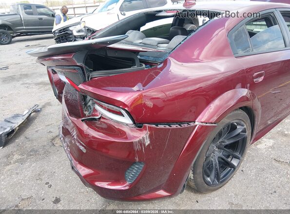 2C3CDXGJ4PH698714 2023 DODGE CHARGER Бордовый Вид спереди