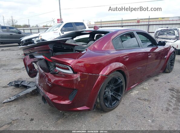 2C3CDXGJ4PH698714 2023 DODGE CHARGER Бордовый Задняя правая четверть