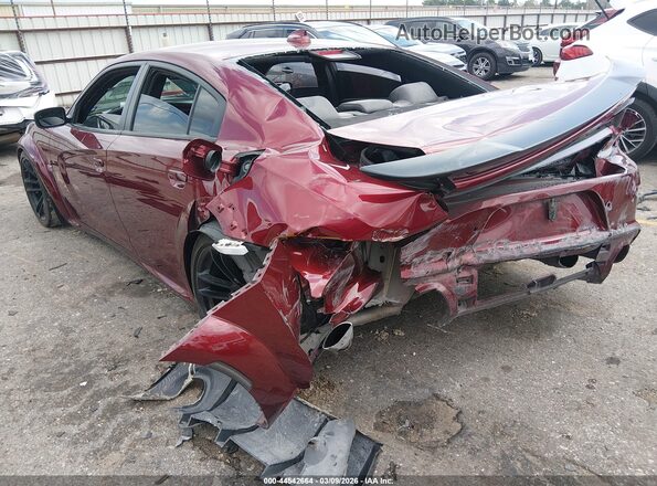 2C3CDXGJ4PH698714 2023 DODGE CHARGER Бордовый Задняя левая четверть
