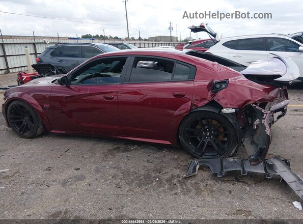 2C3CDXGJ4PH698714 2023 DODGE CHARGER Бордовый Вид задней части салона