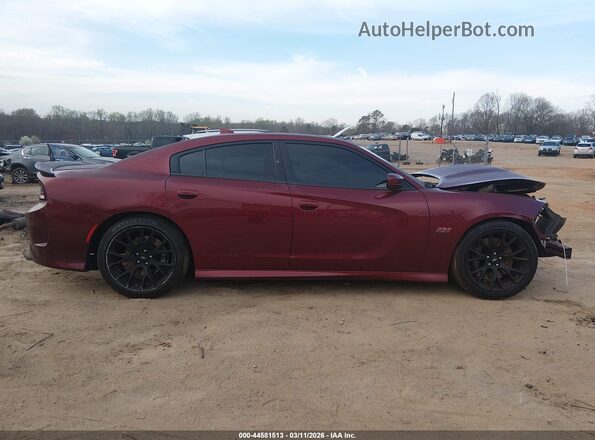 2C3CDXGJ5KH572175 2019 DODGE CHARGER Red Widok wnętrza 360 stopni