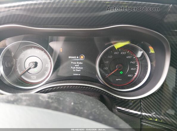2C3CDXGJ5KH599487 2019 DODGE CHARGER Black Widok tylnych siedzeń