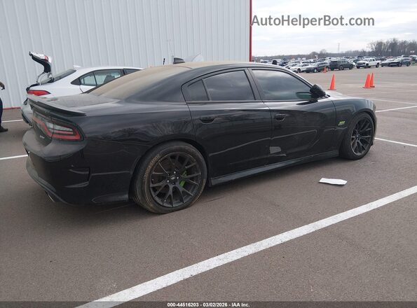 2C3CDXGJ5KH599487 2019 DODGE CHARGER Black Tył prawy