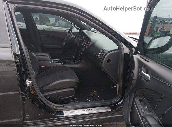 2C3CDXGJ5KH599487 2019 DODGE CHARGER Black Widok wnętrza z przodu
