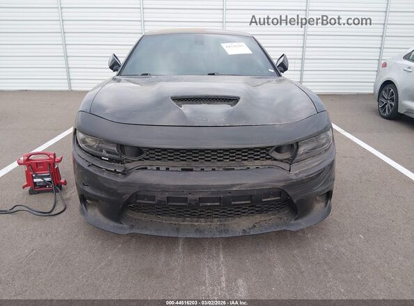 2C3CDXGJ5KH599487 2019 DODGE CHARGER Black Widok deski rozdzielczej