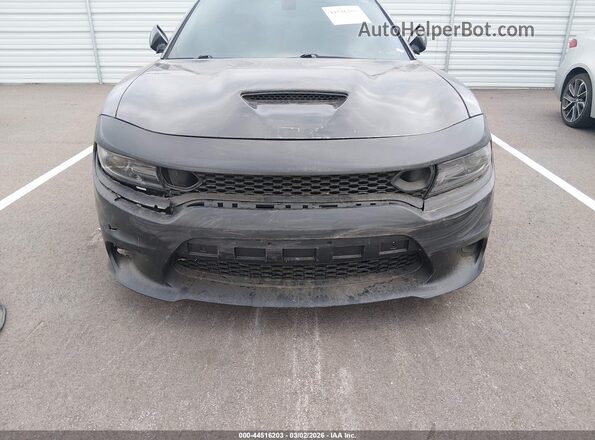 2C3CDXGJ5KH599487 2019 DODGE CHARGER Black Widok z przodu