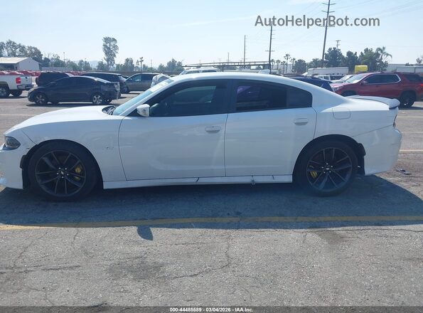 2C3CDXGJ5KH716307 2019 DODGE CHARGER Белый Вид задней части салона