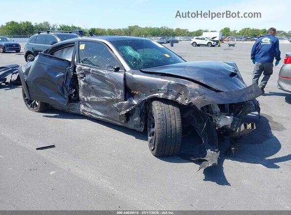 2C3CDXGJ5NH121722 2022 DODGE CHARGER Gray Przód prawy