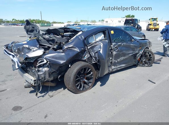 2C3CDXGJ5NH121722 2022 DODGE CHARGER Gray Tył prawy