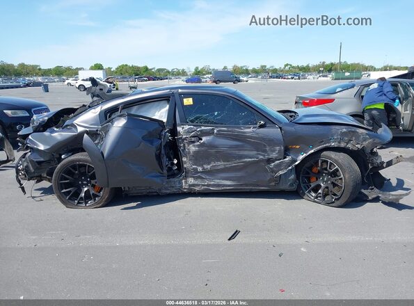 2C3CDXGJ5NH121722 2022 DODGE CHARGER Gray Widok wnętrza 360 stopni