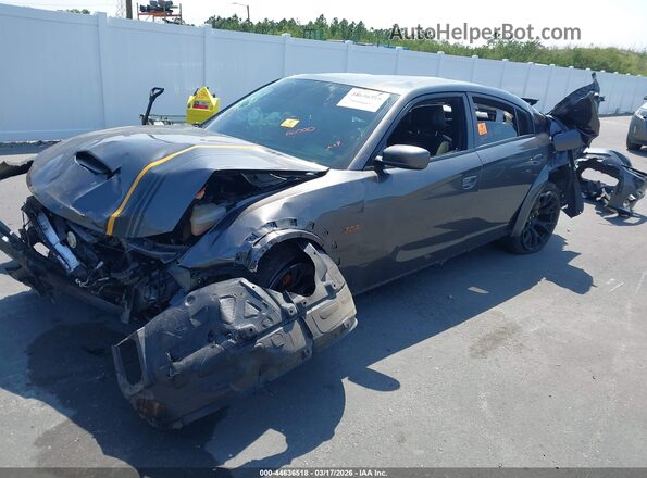2C3CDXGJ5NH121722 2022 DODGE CHARGER Gray Przód lewy