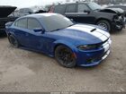 2020 Dodge Charger Scat Pack Widebody Rwd Blue vin: 2C3CDXGJ6LH161188
