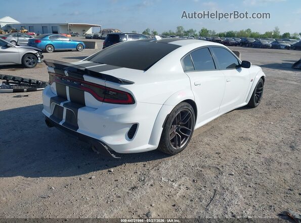2C3CDXGJ6LH237881 2020 DODGE CHARGER Белый Задняя правая четверть