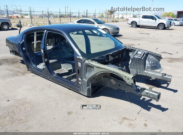2C3CDXGJ8KH564071 2019 DODGE CHARGER Blue Przód prawy