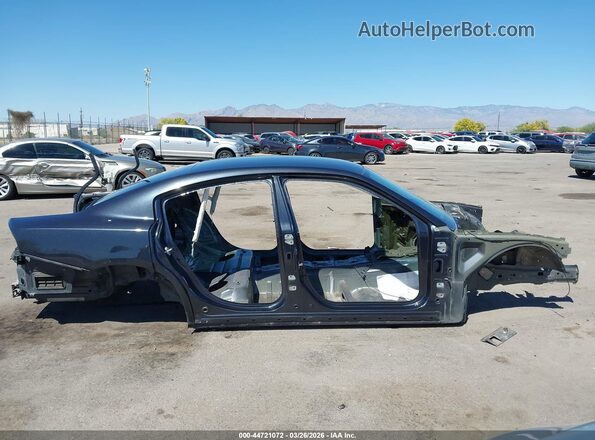 2C3CDXGJ8KH564071 2019 DODGE CHARGER Blue Widok wnętrza z tyłu