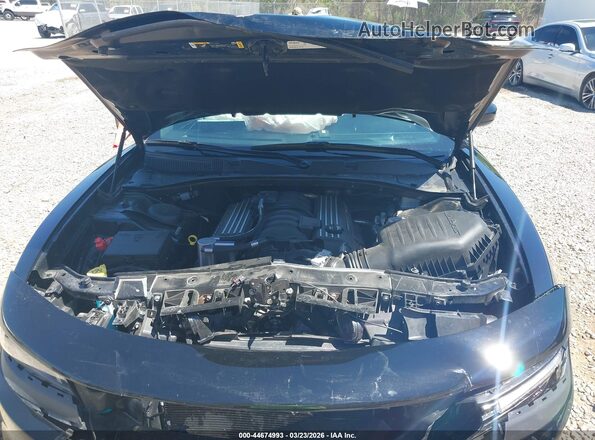 2C3CDXGJ8NH102632 2022 DODGE CHARGER Black უკანა ხედი