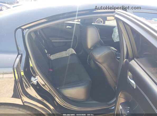 2C3CDXGJ8NH102632 2022 DODGE CHARGER Black VIN კოდის სტიკერის ხედი