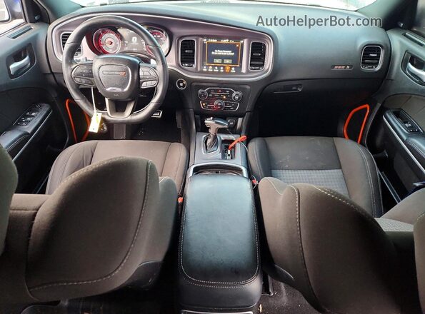 2C3CDXGJ9LH213526 2020 DODGE CHARGER Синий Вид панели приборов
