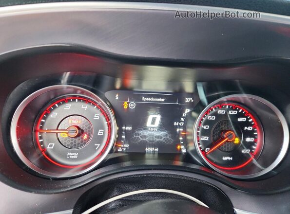 2C3CDXGJ9LH213526 2020 DODGE CHARGER Синий Вид щитка приборов