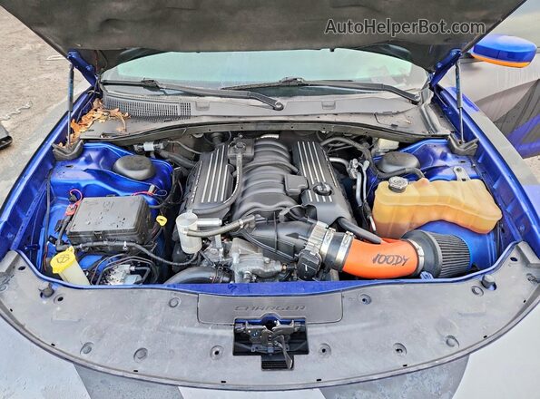 2C3CDXGJ9LH213526 2020 DODGE CHARGER Синий Вид задней части салона