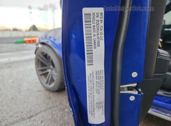 2C3CDXGJ9LH213526 2020 DODGE CHARGER Синий Вид подкапотного пространства