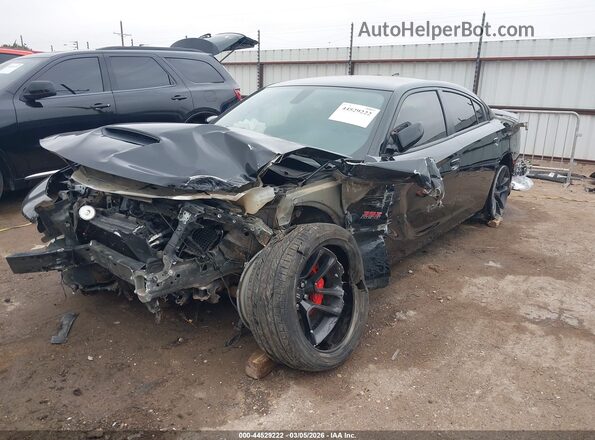 2C3CDXGJ9NH256752 2022 DODGE CHARGER Black Вид спереду