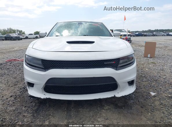 2C3CDXHG0KH566903 2019 DODGE CHARGER White Widok zestawu wskaźników