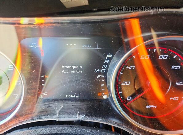 2C3CDXHG0KH672798 2019 DODGE CHARGER Зеленый Вид щитка приборов