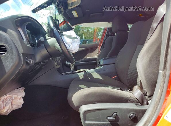 2C3CDXHG0LH153624 2020 DODGE CHARGER Оранжевый Вид панели приборов