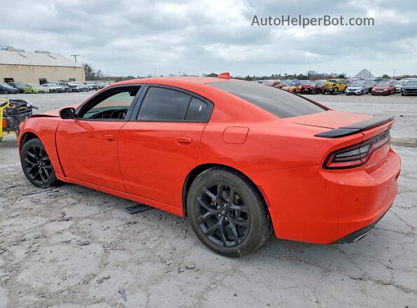2C3CDXHG1HH520750 2017 DODGE CHARGER Оранжевый Задняя левая четверть
