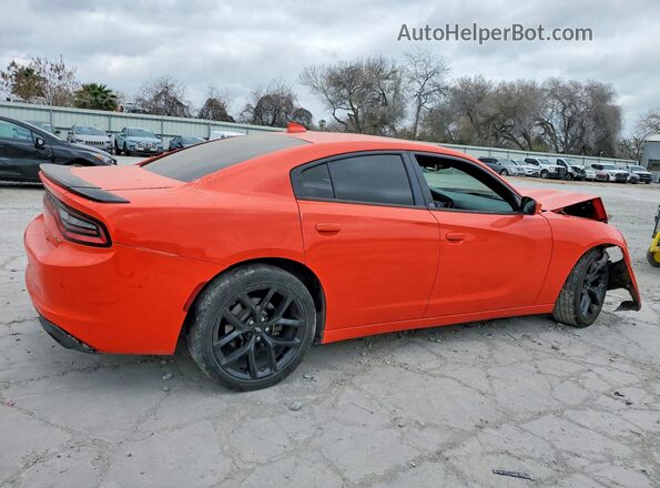 2C3CDXHG1HH520750 2017 DODGE CHARGER Оранжевый Задняя правая четверть
