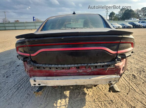 2C3CDXHG1HH525172 2017 DODGE CHARGER Черный Вид салона спереди