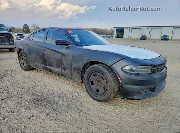 2C3CDXHG1HH525172 2017 DODGE CHARGER Черный Вид спереди