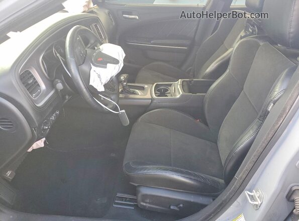2C3CDXHG1MH640333 2021 DODGE CHARGER Gray Widok wnętrza z przodu