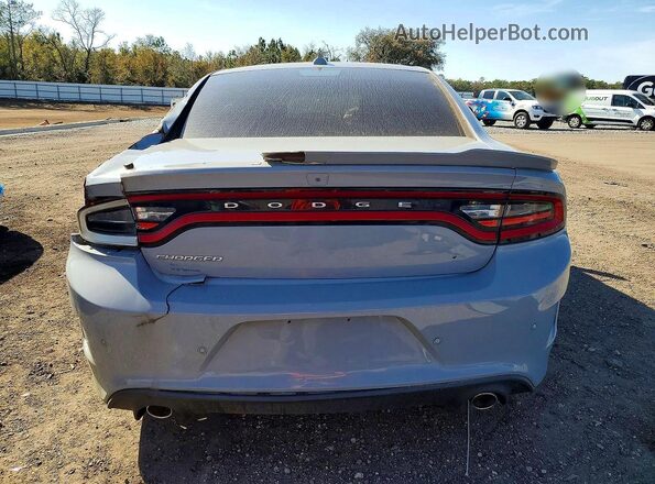 2C3CDXHG1MH640333 2021 DODGE CHARGER Gray Widok z tyłu