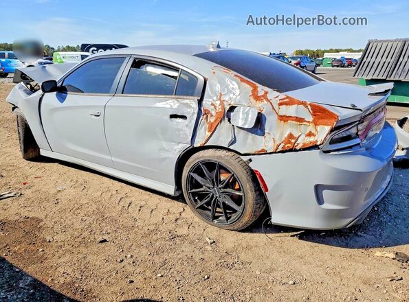 2C3CDXHG1MH640333 2021 DODGE CHARGER Gray Tył lewy