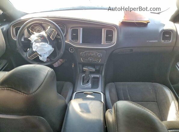 2C3CDXHG1MH640333 2021 DODGE CHARGER Gray Widok deski rozdzielczej