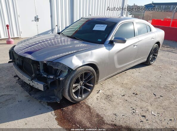 2C3CDXHG2GH355063 2016 DODGE CHARGER Серый Передняя левая четверть