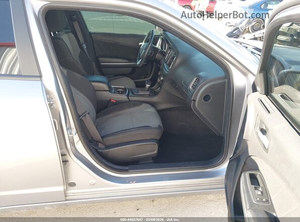 2C3CDXHG2GH355063 2016 DODGE CHARGER Серый Вид салона спереди