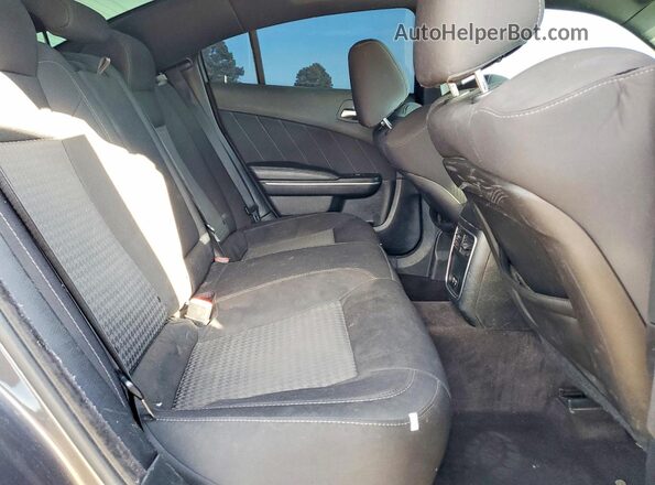 2C3CDXHG3KH526699 2019 DODGE CHARGER Серый Вид задних сидений
