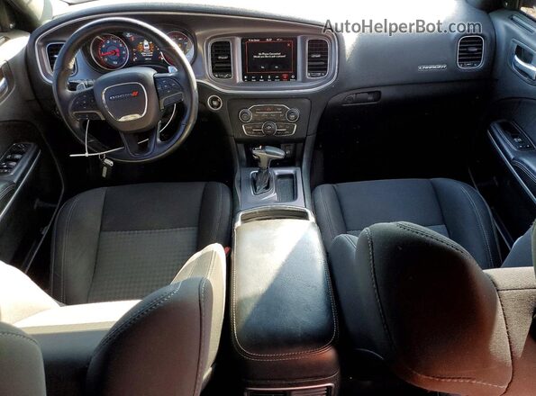 2C3CDXHG3KH526699 2019 DODGE CHARGER Серый Вид панели приборов