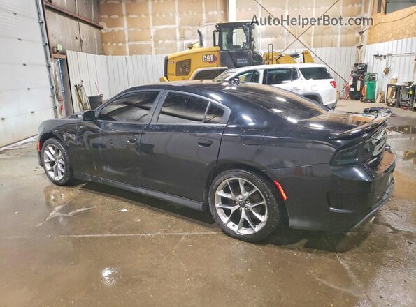 2C3CDXHG3KH614703 2019 DODGE CHARGER Black Задня ліва чверть
