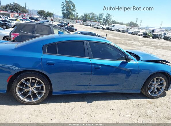 2C3CDXHG4PH643537 2023 DODGE CHARGER Синий Вид задней части салона