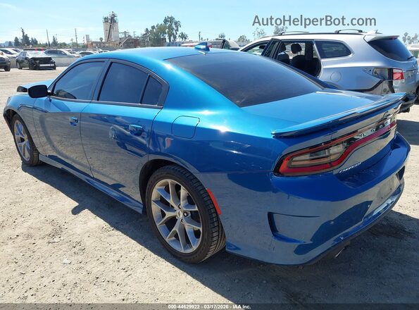 2C3CDXHG4PH643537 2023 DODGE CHARGER Синий Задняя левая четверть