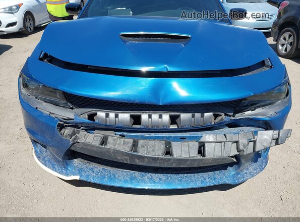 2C3CDXHG4PH643537 2023 DODGE CHARGER Синий Вид спереди