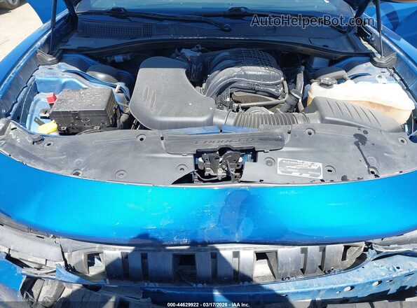 2C3CDXHG4PH643537 2023 DODGE CHARGER Синий Вид сзади