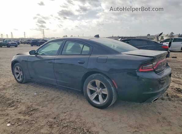 2C3CDXHG6HH551170 2017 DODGE CHARGER Черный Задняя левая четверть
