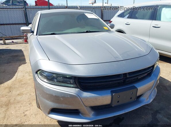 2C3CDXHG6JH166469 2018 DODGE CHARGER Silver Вид щитка приладів
