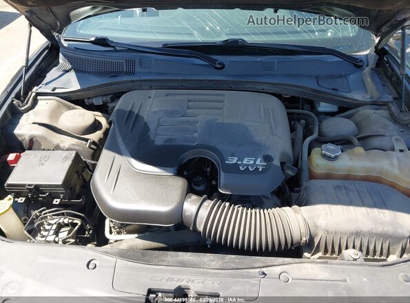 2C3CDXHG6KH567280 2019 DODGE CHARGER Черный Вид сзади